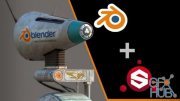 Udemy – Create Star War Robot With Blender And Substance Painter