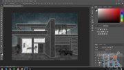 Skillshare – Architecture Rendering in Photoshop ( Stormy Night )