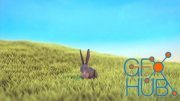 Unreal Engine – Poly Art Rabbits