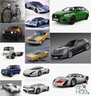 Car 3D Models Bundle May 2021