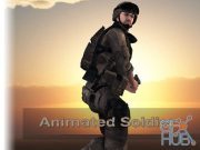 Unity Asset – Animated Soldier – Midpoly