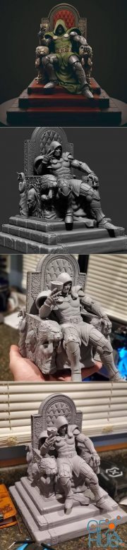 Dr Doom From Marvel – 3D Print