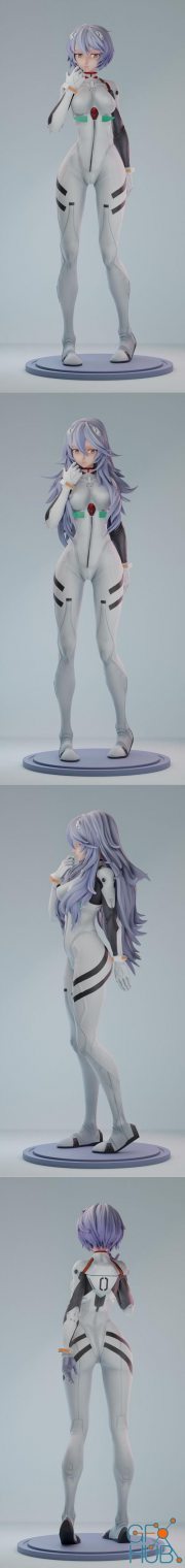 Ayanami Rei – 3D Print
