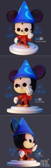 Mickey Mouse Badass – 3D Print