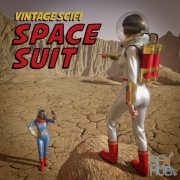 Daz3D, Poser: Vintage SciFi Spacesuit for G8F and G8.1F