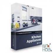 CGAxis Kitchen Appliances 3D Models Collection Volume 116