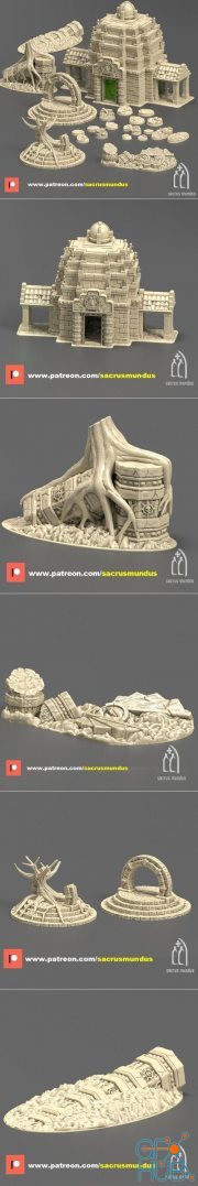 Quyllur Temple – 3D Print