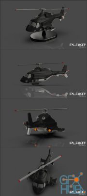 PlaKit Airwolf – 3D Print