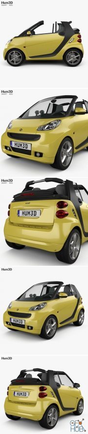 Smart Fortwo 2011 Convertible Open Top