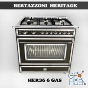 Bertazzoni Heritage HER36 6 GAS NE