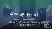 Skillshare – Vray Next Class 6 : Common Settings and Objects