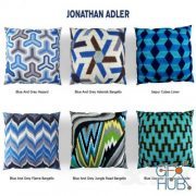 Pillows blue set by Jonathan Adler