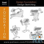 Gumroad – Foundation Patreon – Design Foundation: Design Sketching – with Norris Lin