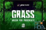 Dansdesign Grass Brush Procreate