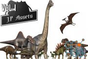 Unity Asset Store – Jurassic Pack Vol. I Dinosaurs