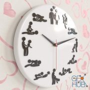 «Eternal love» CTC-SX 1 wall clock