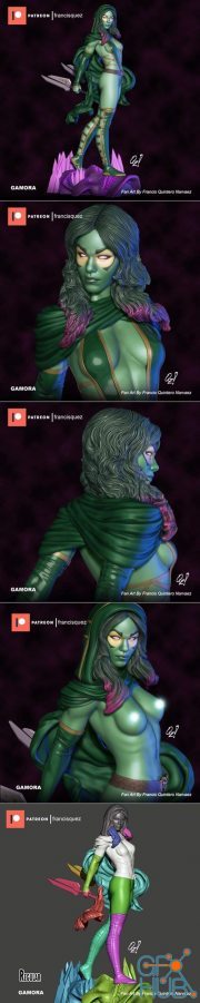 Gamora – 3D Print