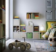 Kids Furniture set (3ds max)