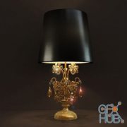 Masiero Fiore di Foglia 7200 TL1 G table lamp