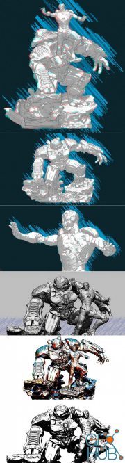 Hulkbuster & IronMan – 3D Print