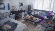 Mograph Plus – Realistic interior visualization in VrayForC4d, Industrial style room