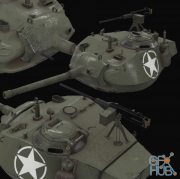 Turret M24 Chaffee PBR