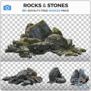 PHOTOBASH – Rocks & Stones