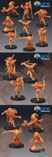 Epic Minis - Elves & Goblins – 3D Print