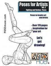 Poses for Artists Volume 3 – Fighting and Various Poses (EPUB)