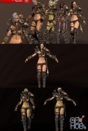 Orc Girls Collection PBR