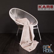 Kare Design Spagetti armchair