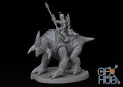 Mercenary Beast Rider – 3D Print