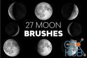 Envato – 27 Moon Brushes