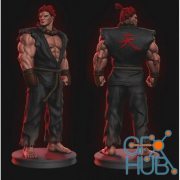 Akuma V2 Street Fighter – 3D Print