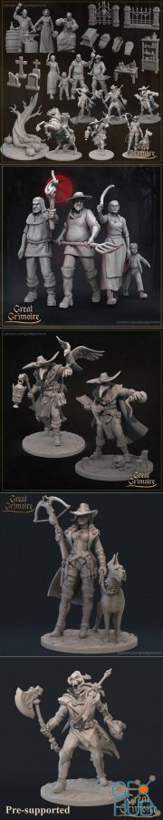 Great Grimoire - Welcome pack – 3D Print
