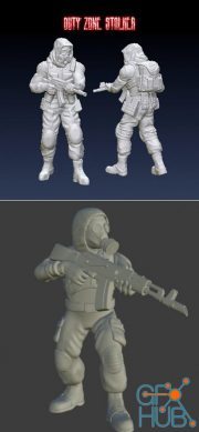 Zone Stalkers and Duty Zone Stalker – 3D Print