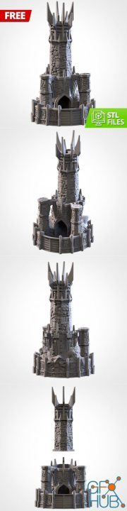 Dice Tower Dark Tower – 3D Print