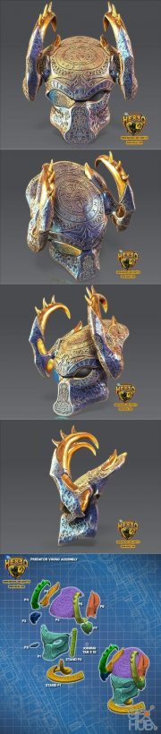 Predator Viking Helmet – 3D Print