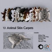 13 PBR Animal Skin Carpets