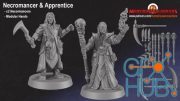 Necromancer and Apprentice Frostgrave – 3D Print