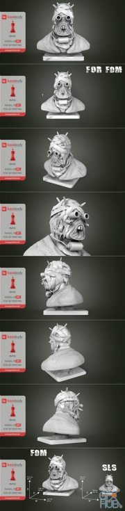 Tusken Raider Bust – 3D Print