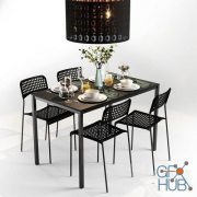 IKEA furniture, tableware and decor
