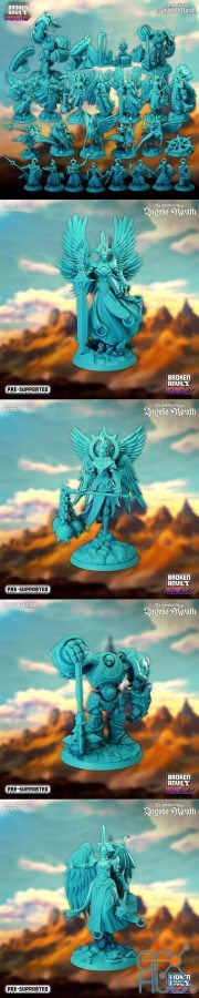 Broken Anvil - The Celestial War Angelic Wrath – 3D Print