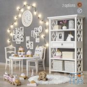Toys and furniture by Pottery Barn Kids