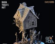 Baba Yaga’s Hut in Pieces – 3D Print