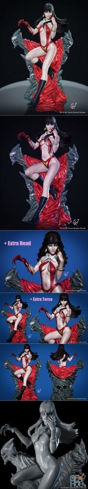 Vampirella and Extra – 3D Print