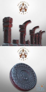 Portal and Pillars – 3D Print