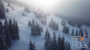 MotionArray – Snowy Mountain Sunrise 217572