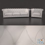 Chesterfield sofa by Piero Lissoni