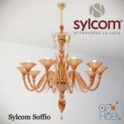 Sylcom Soffio chandelier